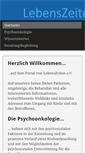 Mobile Screenshot of lebenszeiten.de